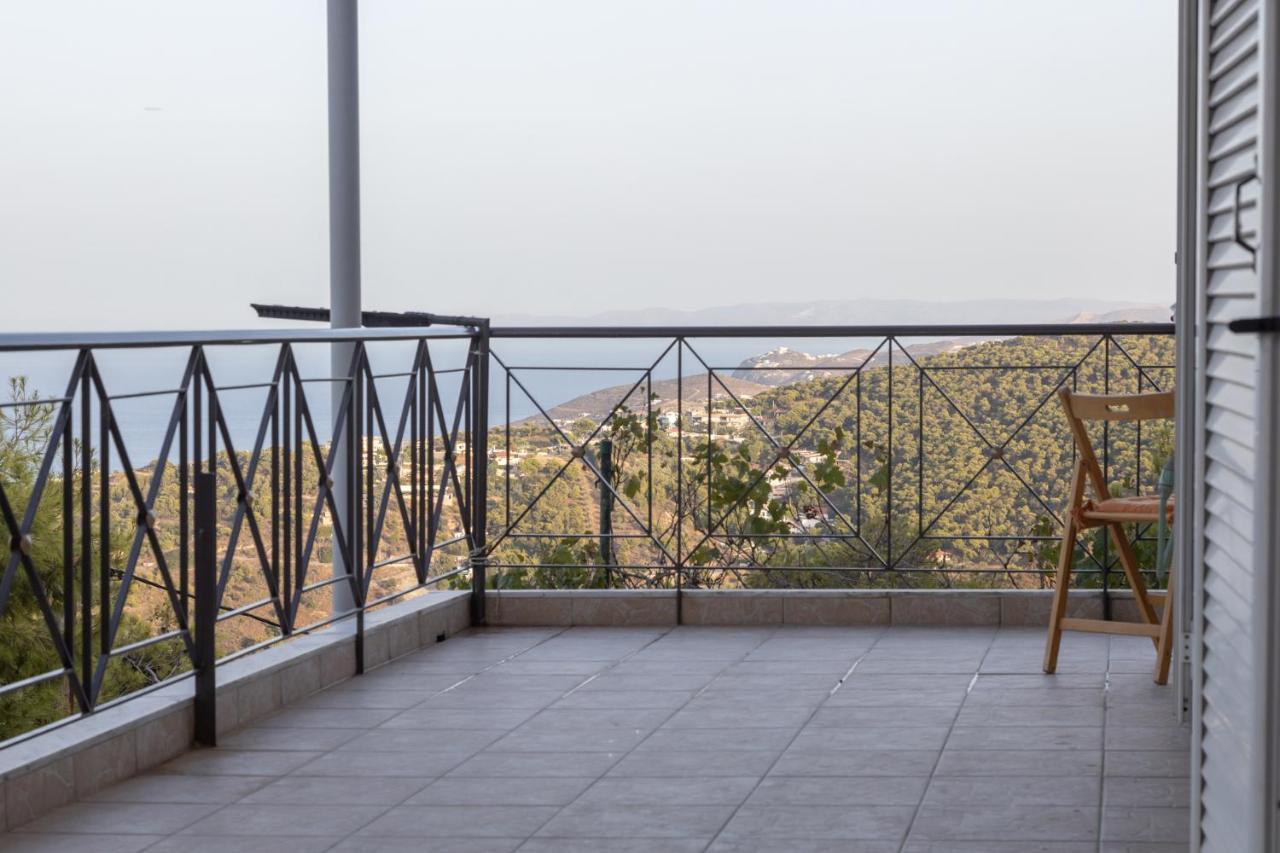 Mary'S Paradise Apartment With Panoramic Sea View To Kakia Thalassa And Daskalio Κερατέα Εξωτερικό φωτογραφία